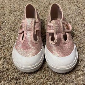 Pink glitter vans